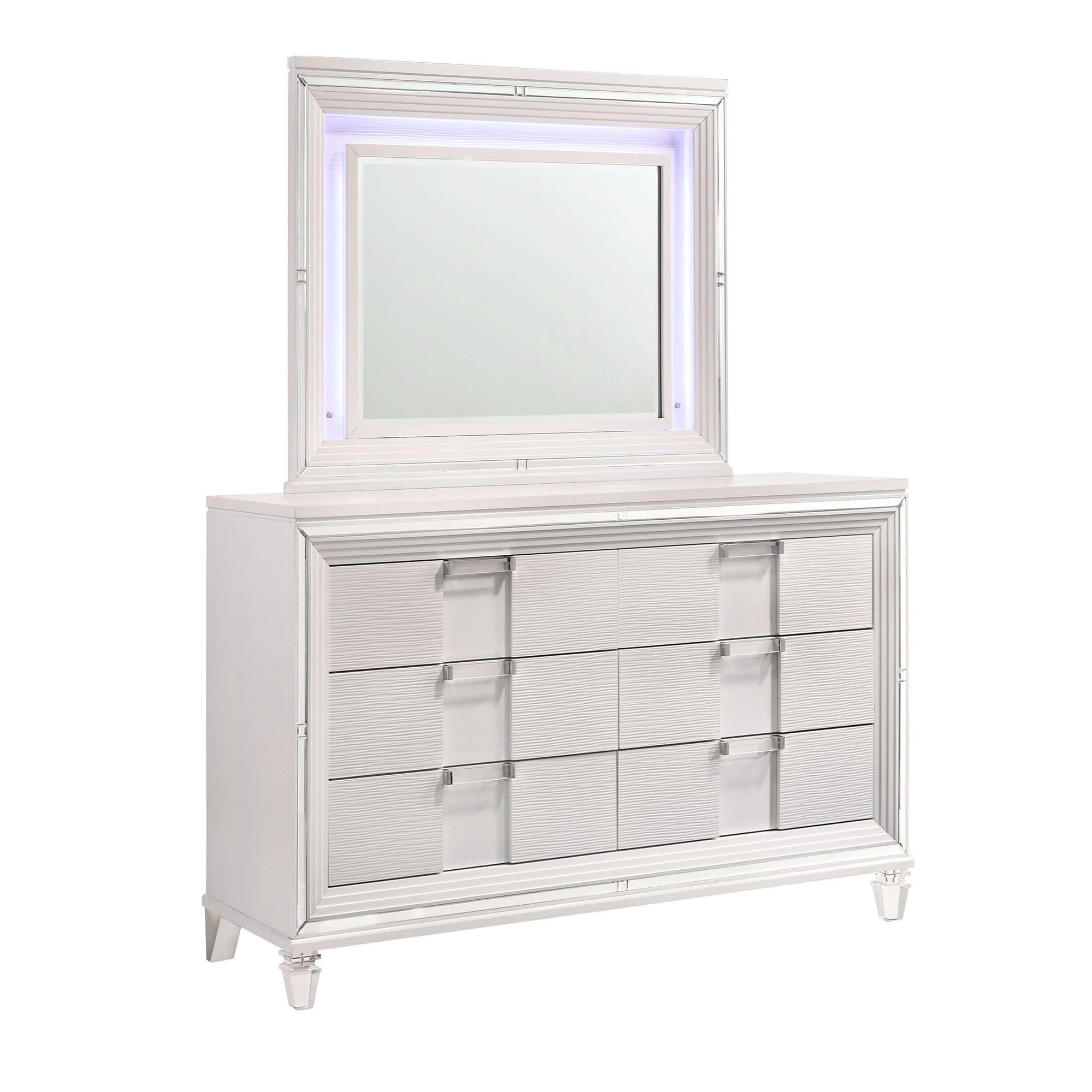 Elements International Bedroom Twenty Nine Vanity White - Elements
